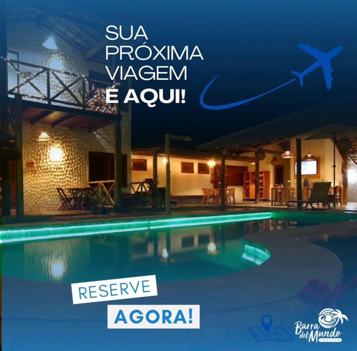 Pousada Barra Del Mundo Barra Grande  Eksteriør bilde